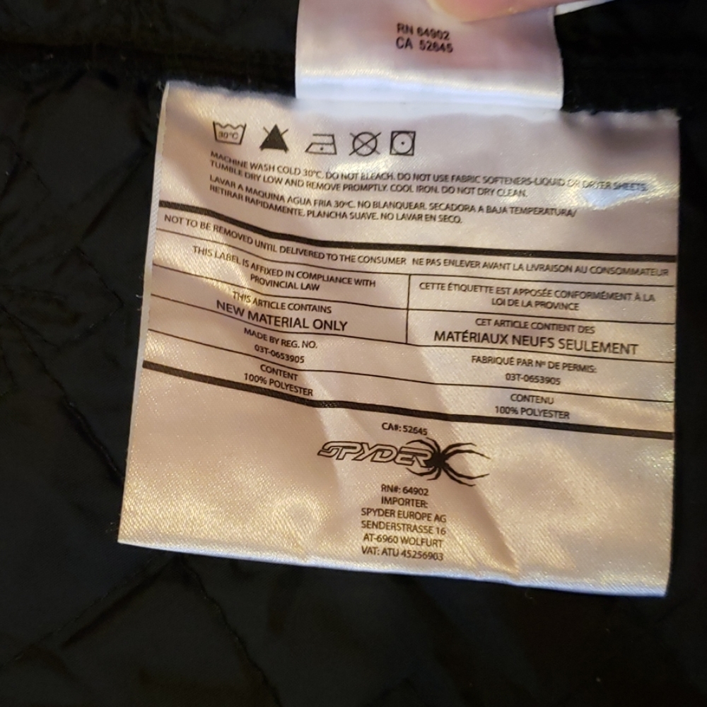 Spyder Lethal Systems Inner Jacket, Size M - image 4